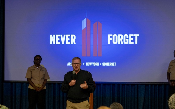 Navy Medicine Readiness and Training Command Pensacola 9/11 Remembrance Ceremony