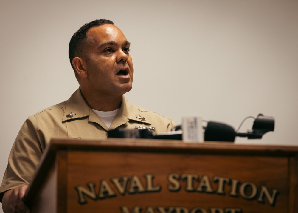 Naval Station Mayport Holds 9/11 Remembrance Ceremony