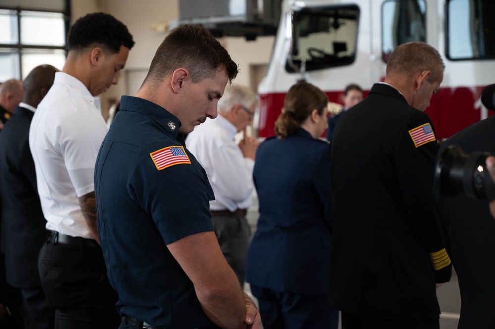 Photo of Robins Air Force Base hosting 9/11 first responder memorial