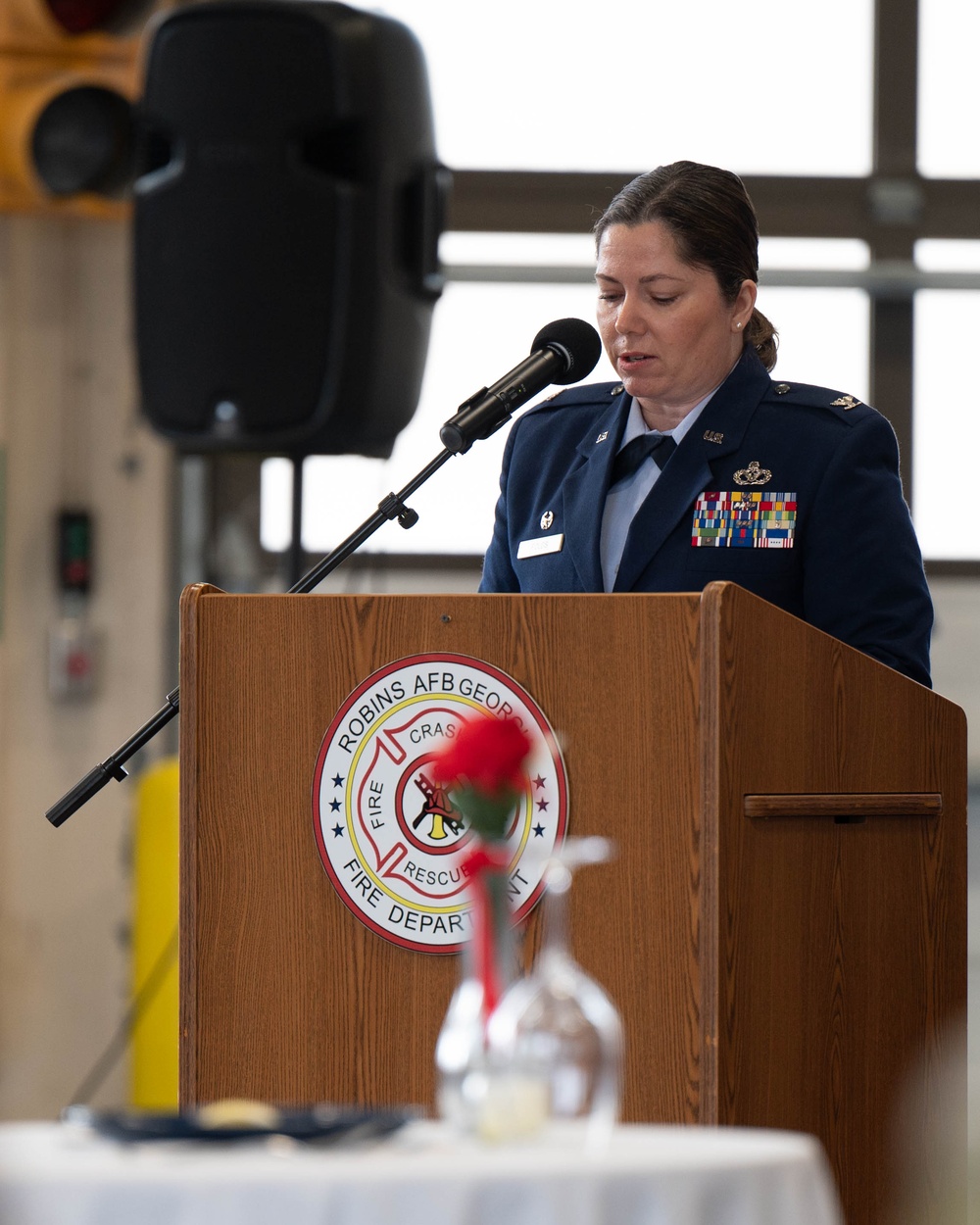 Photo of Robins Air Force Base hosting 9/11 first responder memorial