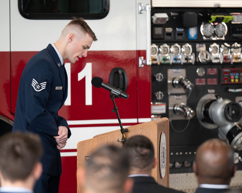 Photo of Robins Air Force Base hosting 9/11 first responder memorial