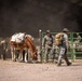 Marines with 2/1 practice field techniques during Animal Packers Course 2-24
