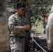 Marines with 2/1 practice field techniques during Animal Packers Course 2-24
