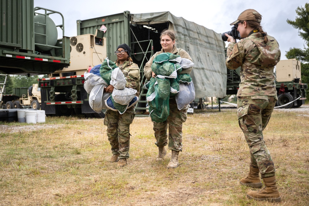 Field Laundry and Shower Specialists : Exercise Northern Strike 24-2