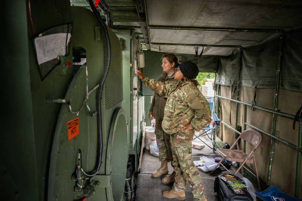 Field Laundry and Shower Specialists : Exercise Northern Strike 24-2