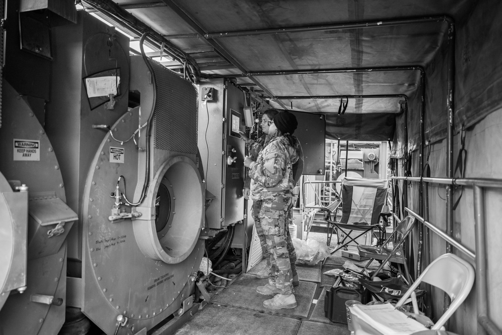 Field Laundry and Shower Specialists : Exercise Northern Strike 24-2