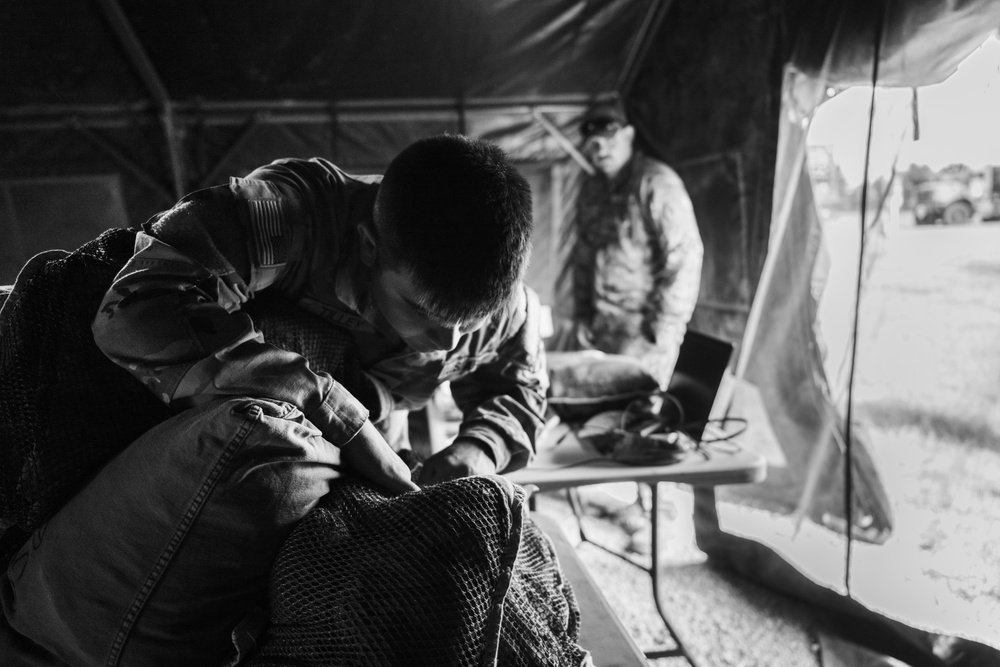 Field Laundry and Shower Specialists : Exercise Northern Strike 24-2