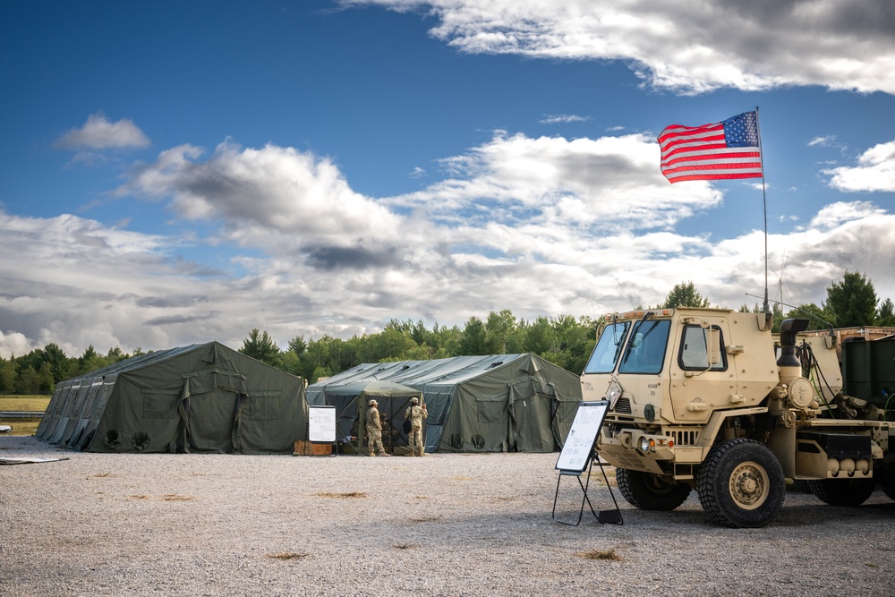 Field Laundry and Shower Specialists : Exercise Northern Strike 24-2