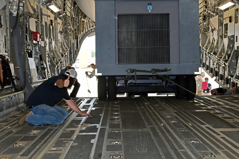 AFWERX tests DINSTAAR composite ramps at Robins