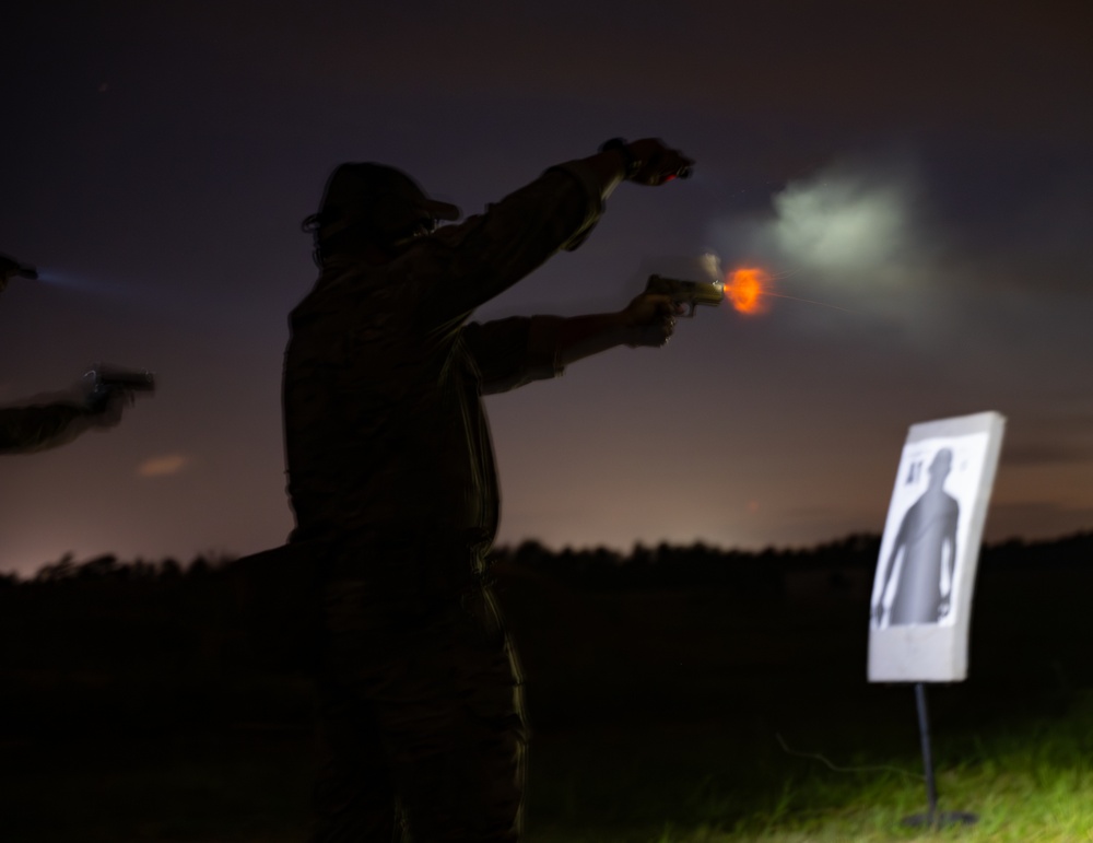 On sight: MST conducts night fire exercise