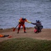 Coast Guard Air Station San Francisco conducts cliff rescue training in Pacifica