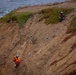 Coast Guard Air Station San Francisco conducts cliff rescue training in Pacifica