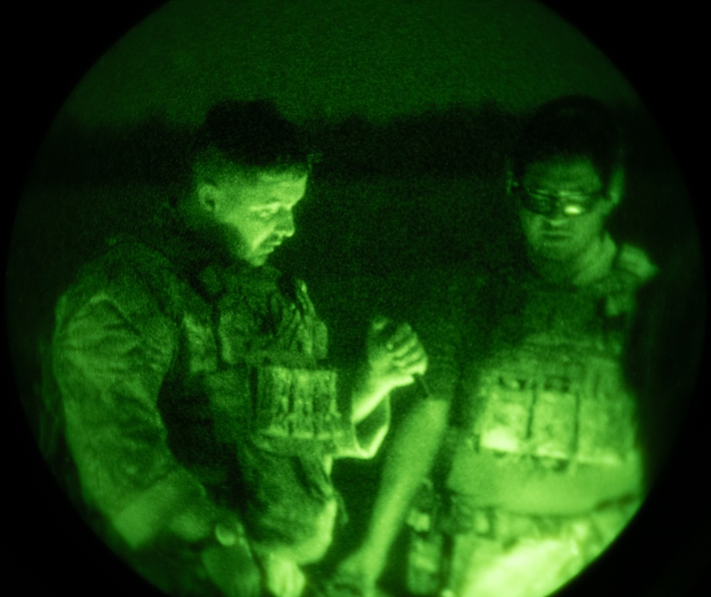 On sight: MST conducts night fire exercise