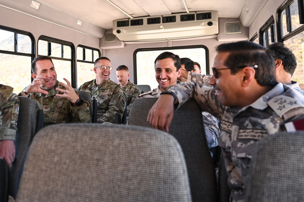 800th RED HORSE Group hosts Qatar Emiri Corps of Engineers