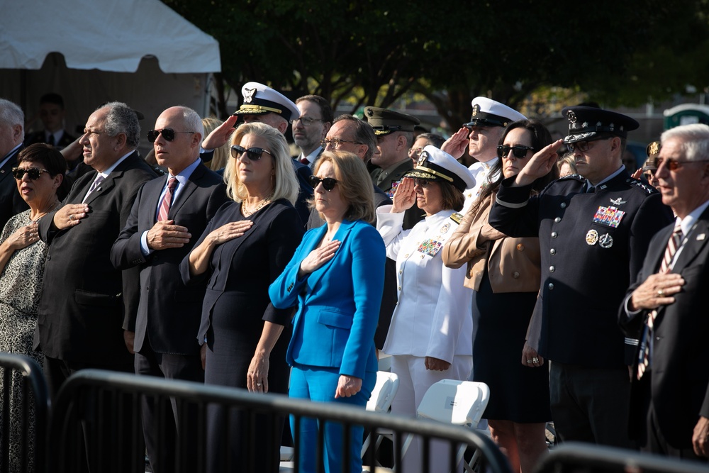 CNO and MCPON attend Pentagon September 11 Observance