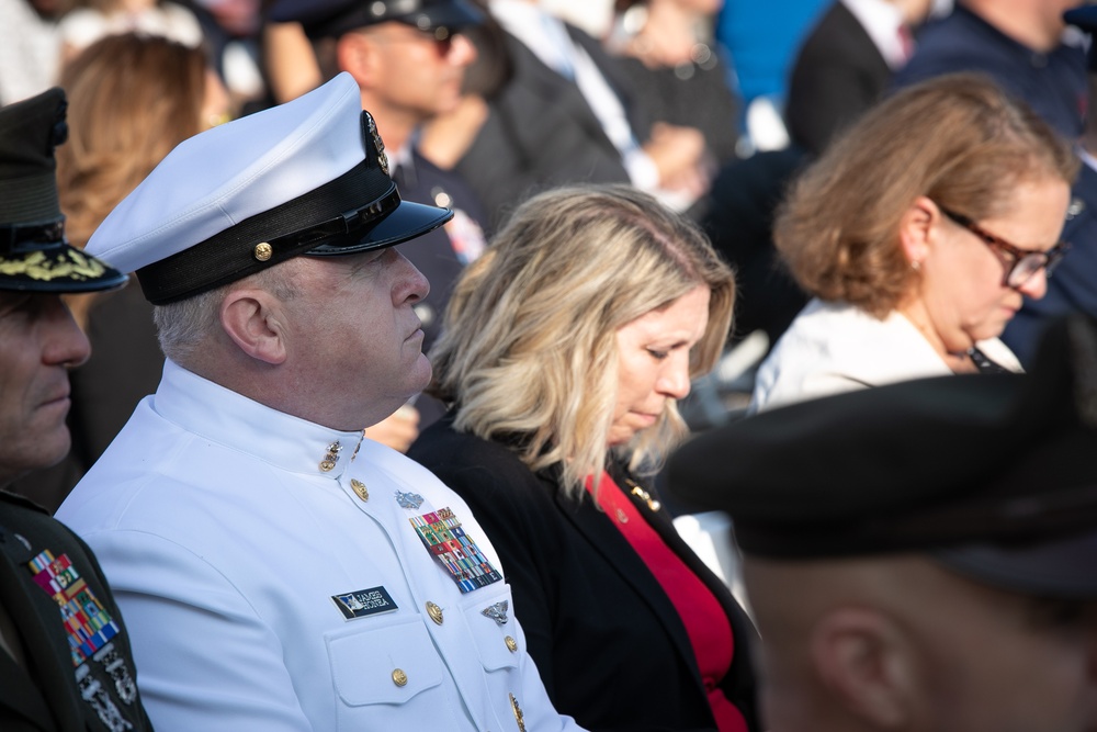 CNO and MCPON attend Pentagon September 11 Observance