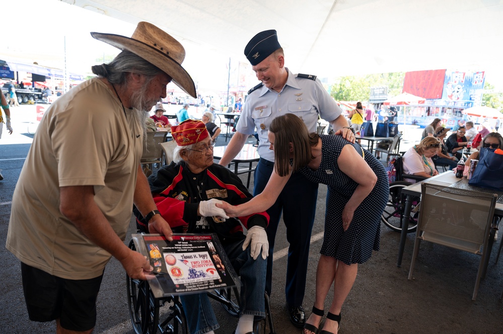 Team Kirtland visits the NM State Fair