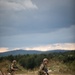 British soldiers react to contact