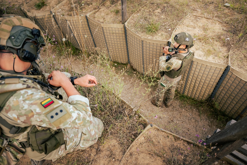 Exercise Northern Strike Lithuanian and Latvian JTAC/JFO Training