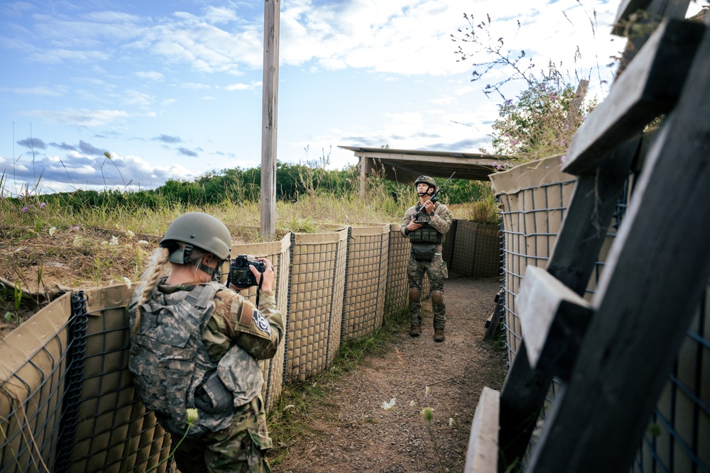 Exercise Northern Strike Lithuanian and Latvian JTAC/JFO Training