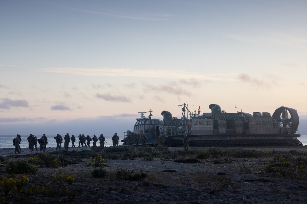 2nd Battalion., 7th Marine Regiment disembark from USS Germantown for Exercise UNITAS 2024