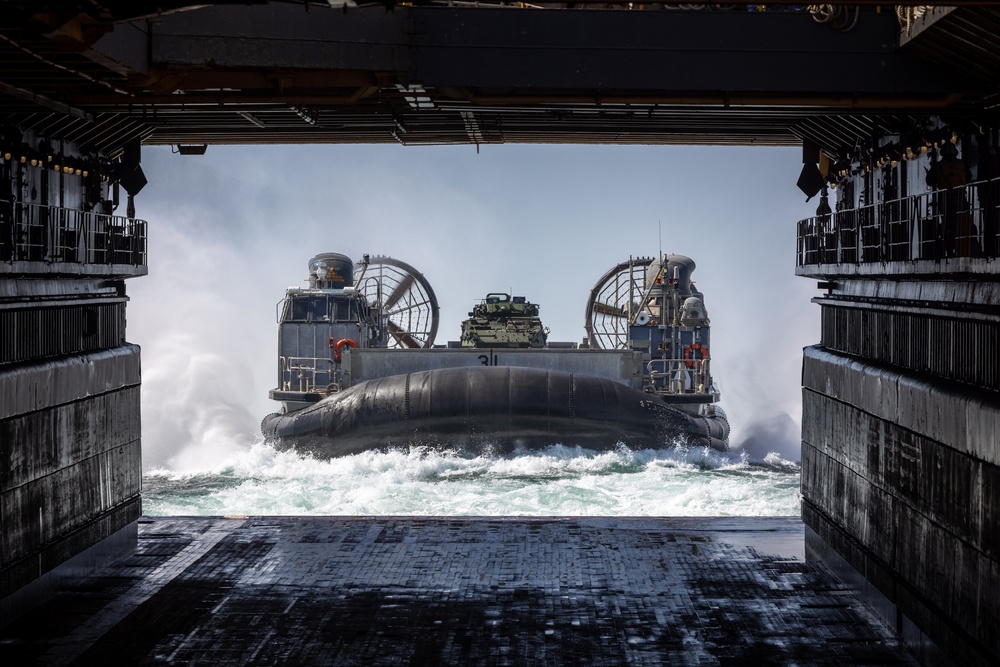 2nd Battalion., 7th Marine Regiment disembark from USS Germantown for Exercise UNITAS 2024