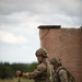 British soldiers react to conctact with enemy