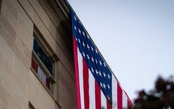 9/11 Flag Unfurling Ceremony