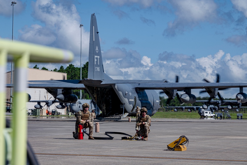 Moody Airmen perform rapid reload and refuel