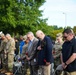 The North Carolina National Guard holds a 9/11 Memorial Ceremony at NCNG Headquarters in Raleigh, North Carolina, Sept. 11, 2024.