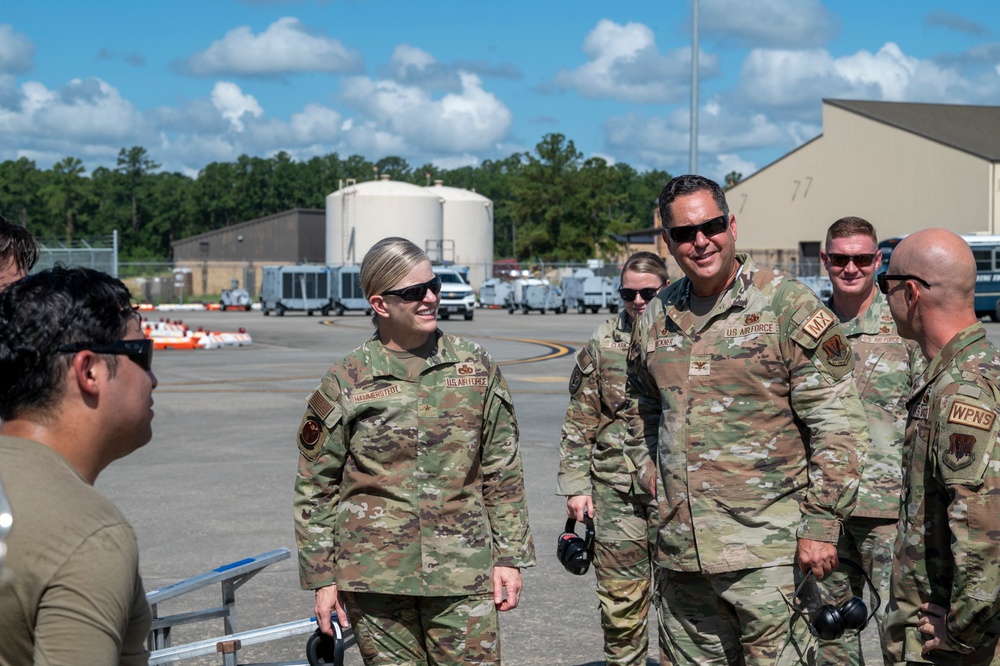 Moody Airmen perform rapid reload and refuel