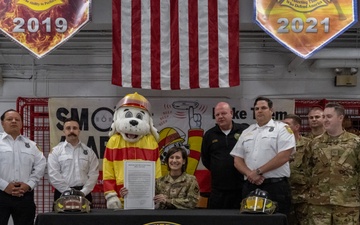 JBER Commander signs 2024 Fire Prevention Week proclamation