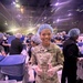 Miss USA, 2Lt. Alma Cooper packs meals for the needy on 9/11