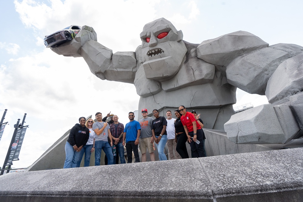 AFMAO tours and drives the Monster Mile at Dover Motor Speedway