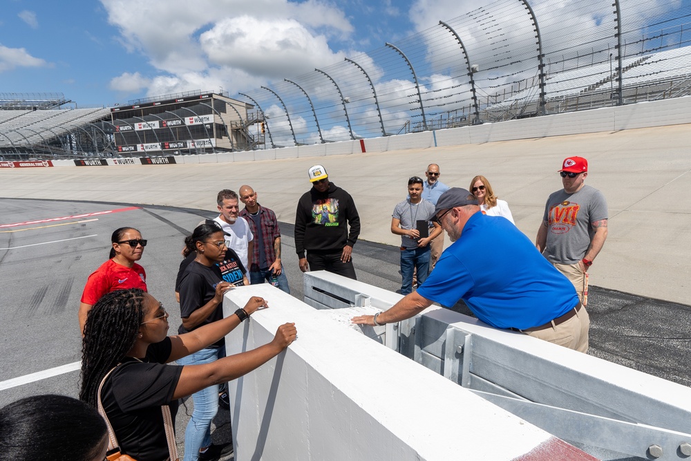 AFMAO tours and drives the Monster Mile at Dover Motor Speedway