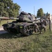 Historic tank placed as a static display at Ft. Indiantown Gap main gate