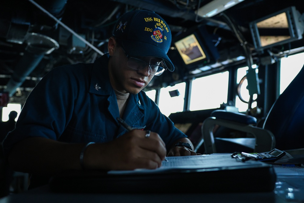 DVIDS - Images - The USS Bulkeley completes a Replenishment-at-Sea ...