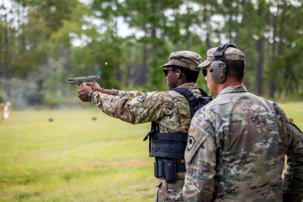 51st Military Police Battalion conducts pre-mobilization weapons training