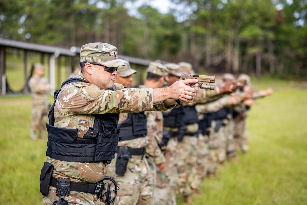 51st Military Police Battalion conducts pre-mobilization weapons training