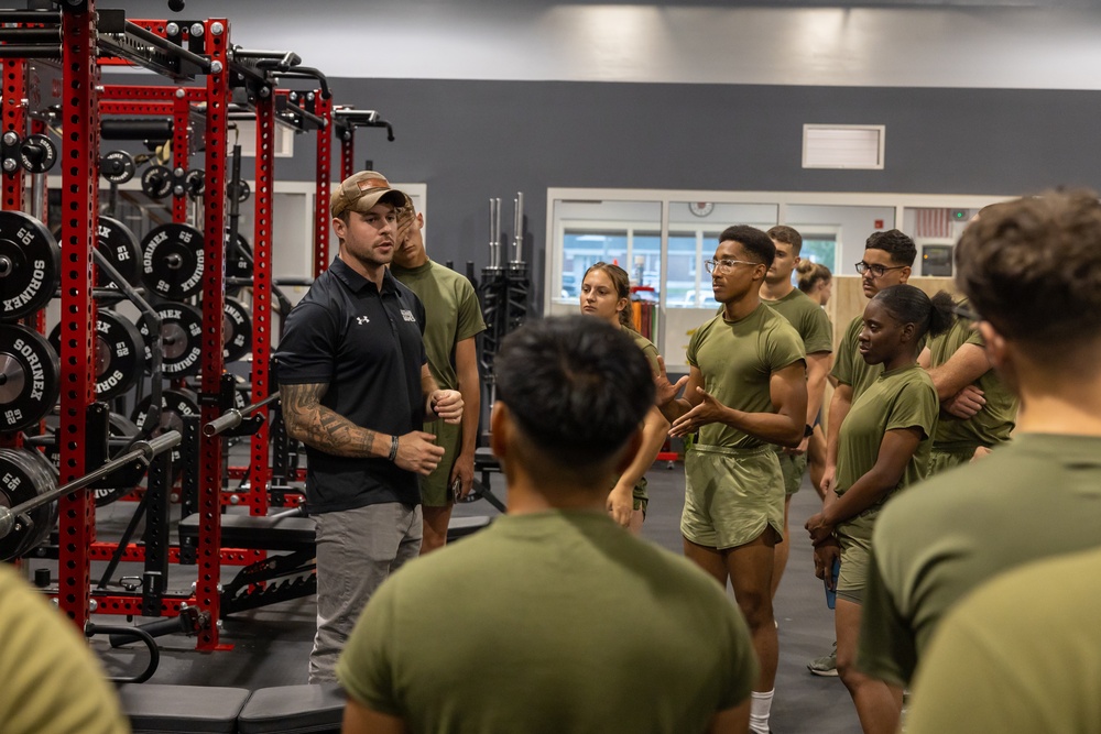 CLB-22 Conducts Physical Training and Conditioning at 2nd MLG Human Performance Center