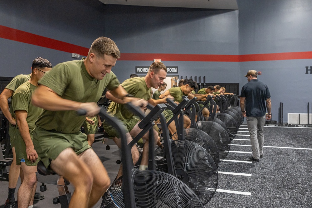 CLB-22 Conducts Physical Training and Conditioning at 2nd MLG Human Performance Center