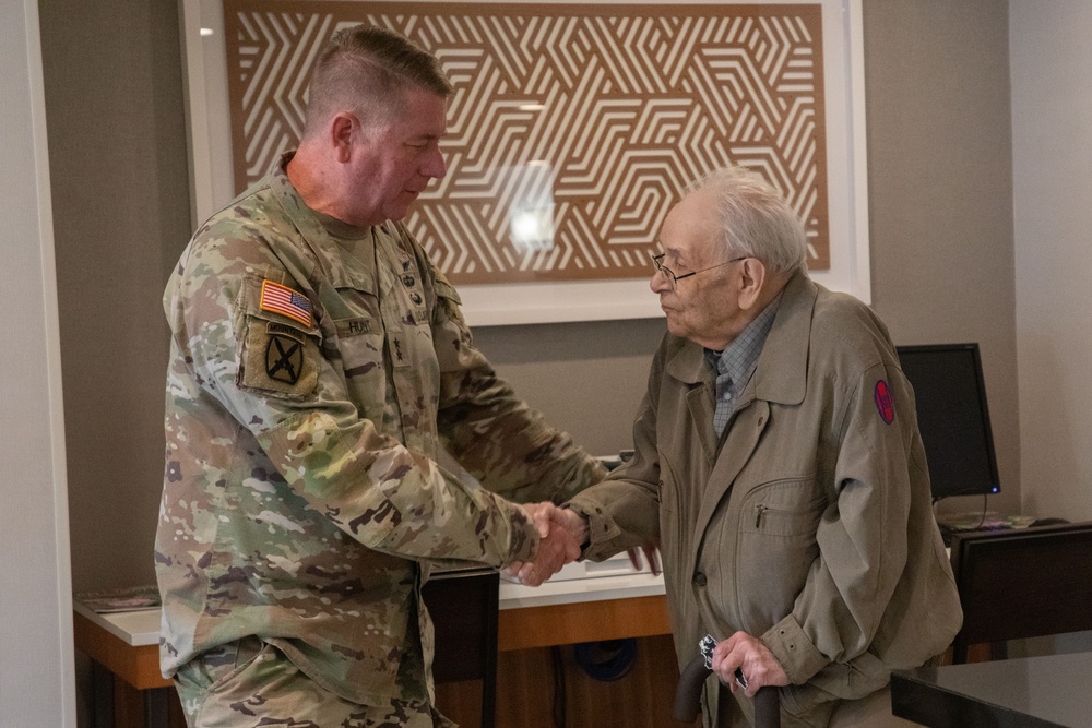 Old Hickory welcomes back a WWII Veteran