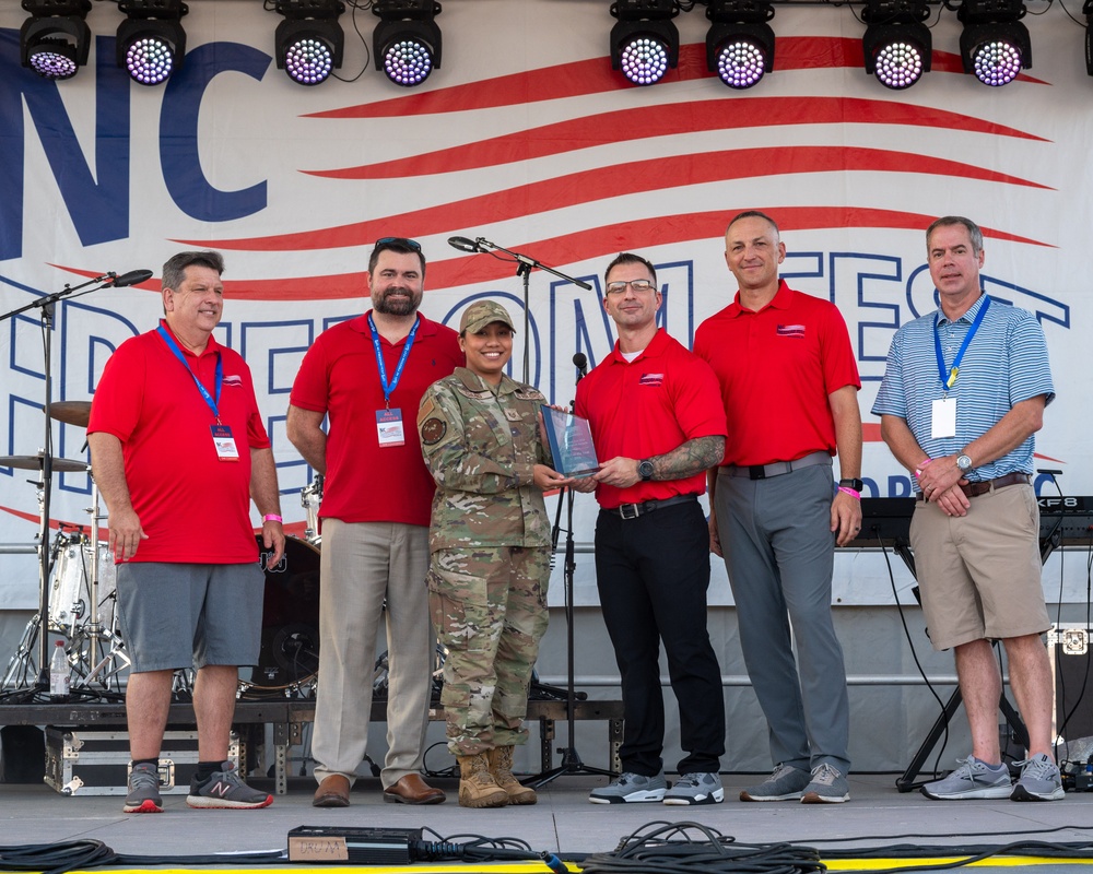 4th FW celebrates community partnership during NC Freedom Fest
