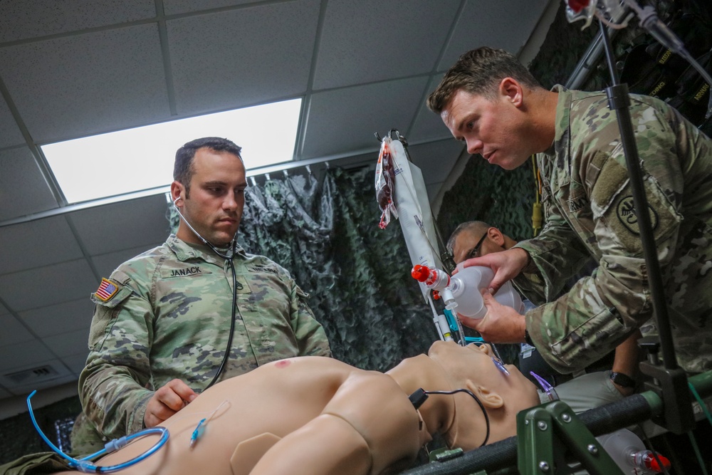 BACH Medics Train for Best Medic Competition