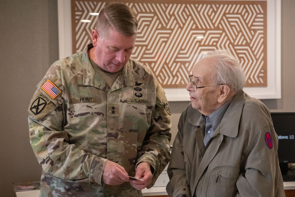 Old Hickory welcomes back a WWII Veteran