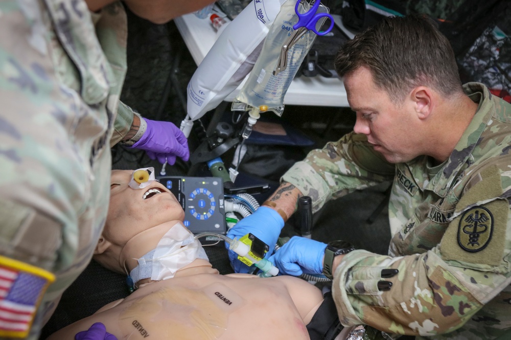 BACH Medics Train for Best Medic Competition