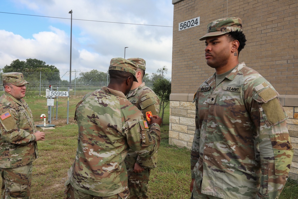 69th Air Defense Artillery Newcomers Ceremony