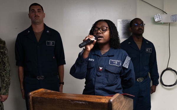 USS Bataan holds 9/11 Ceremony
