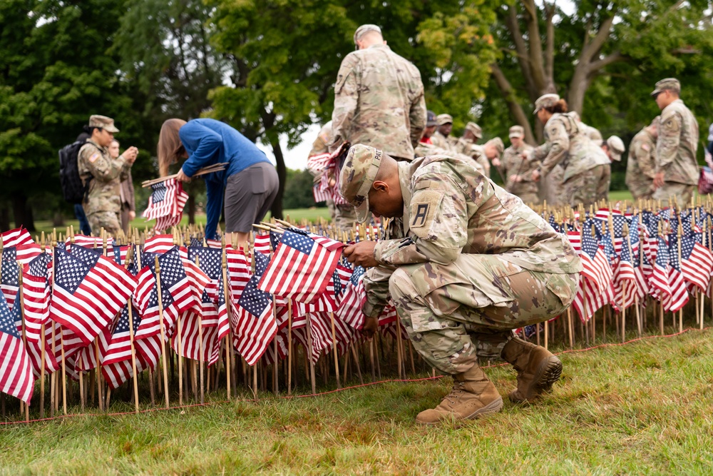 Rock Island Arsenal Remembrance Walk on Patriot Day