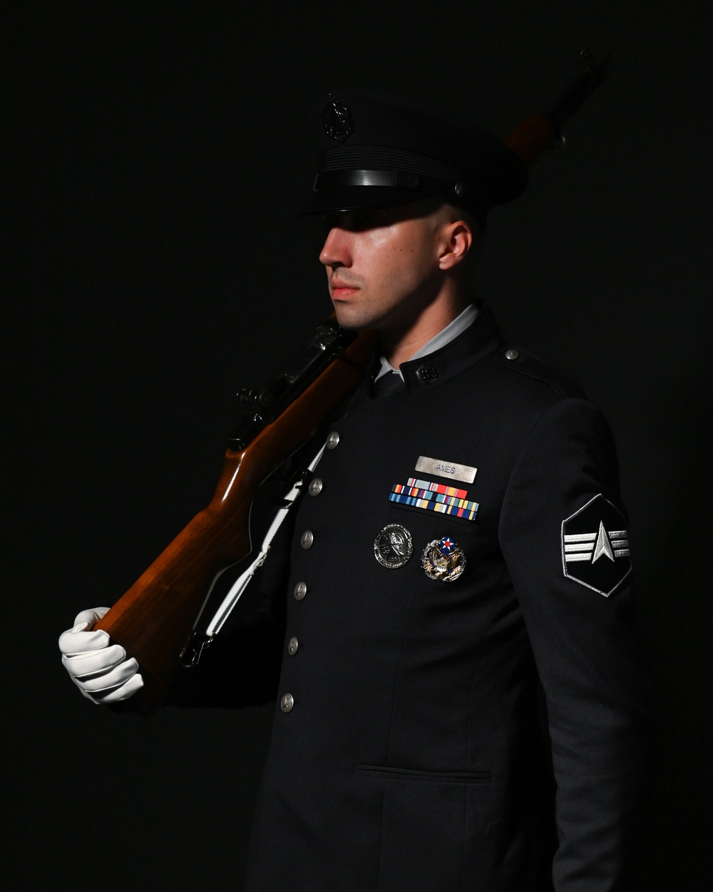 US Space Force Honor Guard showcases official Service Dress Uniform